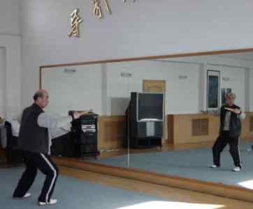 Professor Zhang works in the Dao Yin Yang Sheng Gong Centre